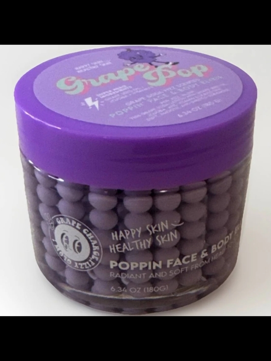 Poppin Other - Grape Pop “Poppin’ Face & Body Elixir” – Grape Soda Fizz Scent 🍇✨ (6.34 oz) New